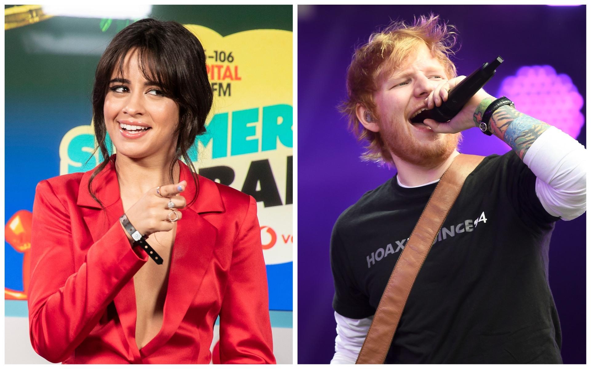 Camila Cabello hails 'kind, genuine, awesome' Ed Sheeran as he drops