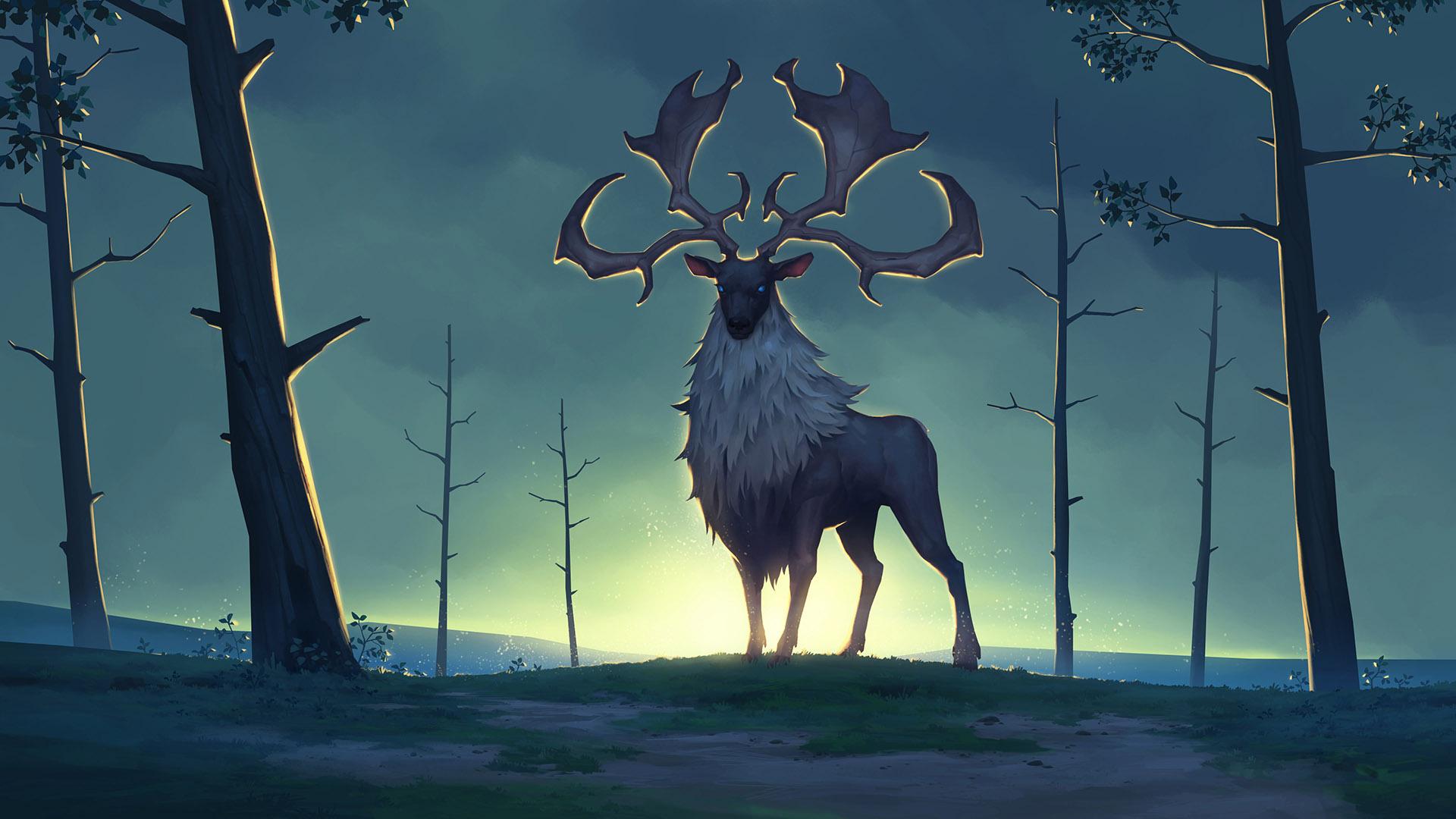Clan of the Stag. Wallpaper from Northgard