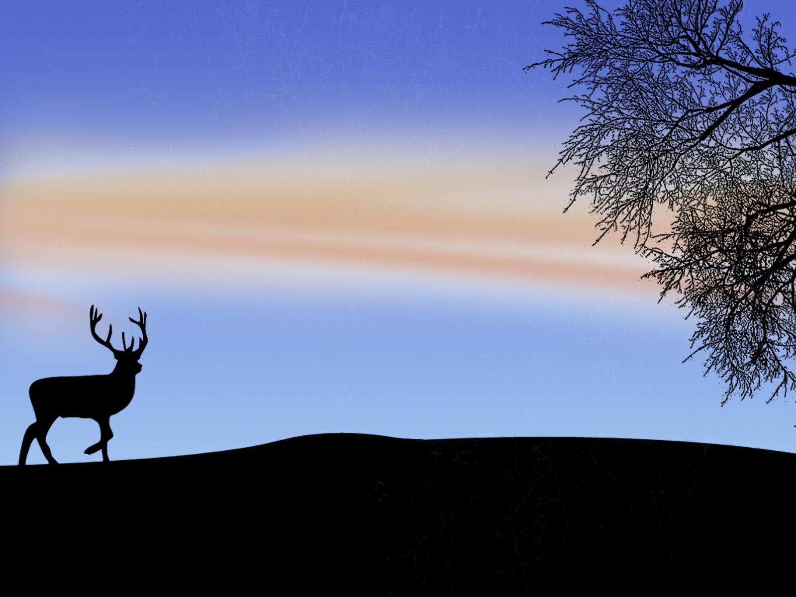 Stag Figure wallpaper. Stag Figure