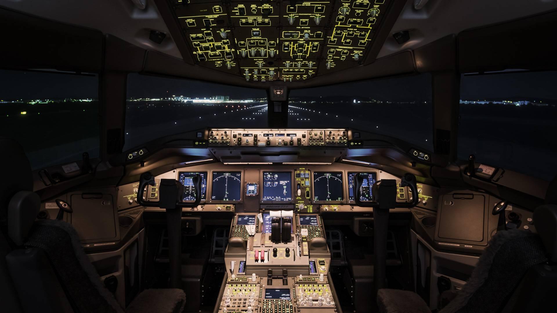 Boeing 777 Cockpit Wallpapers - Wallpaper Cave