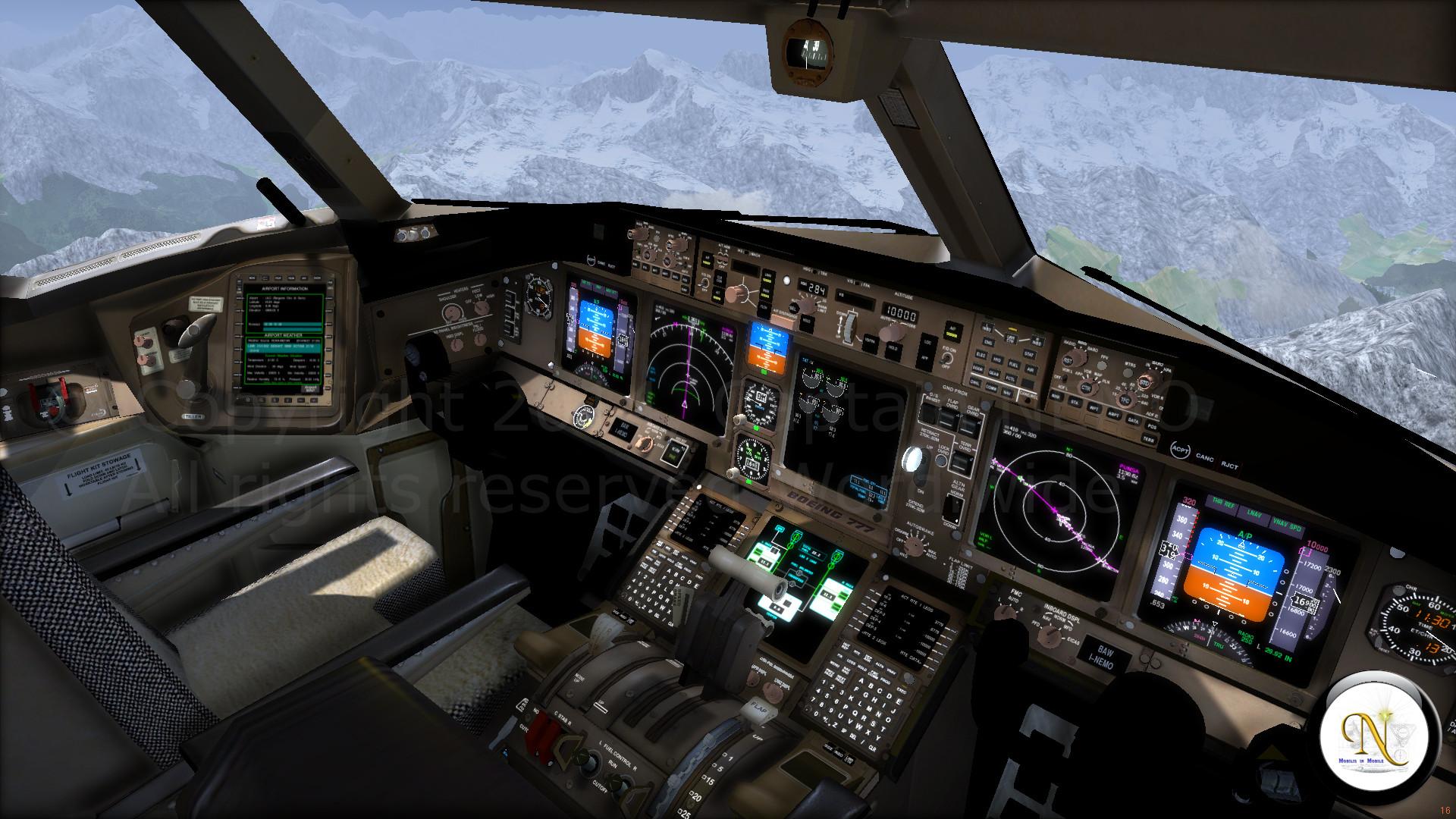 777x cockpit