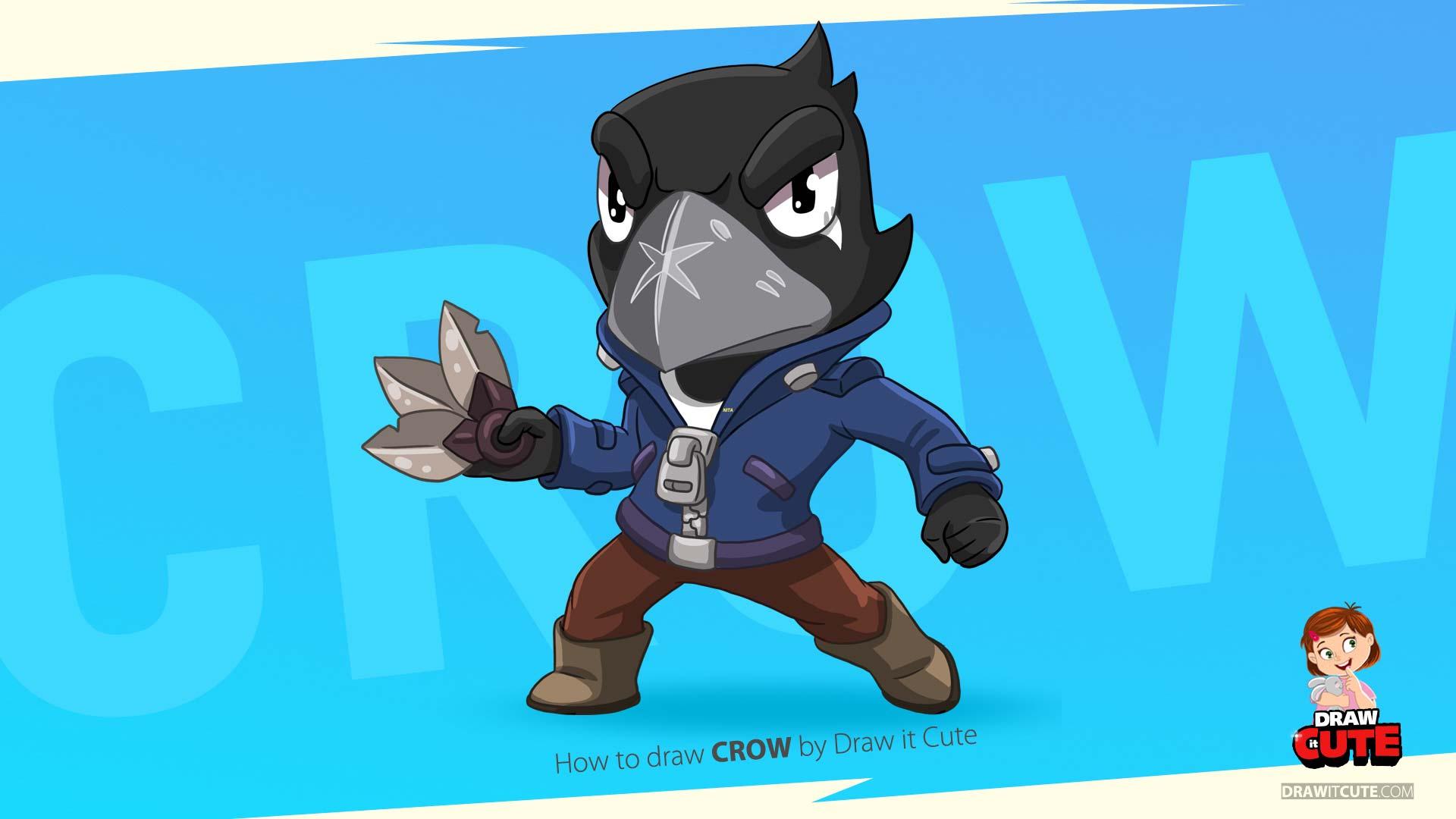 Featured image of post The Best 19 Crow Brawl Stars Drawing Easy