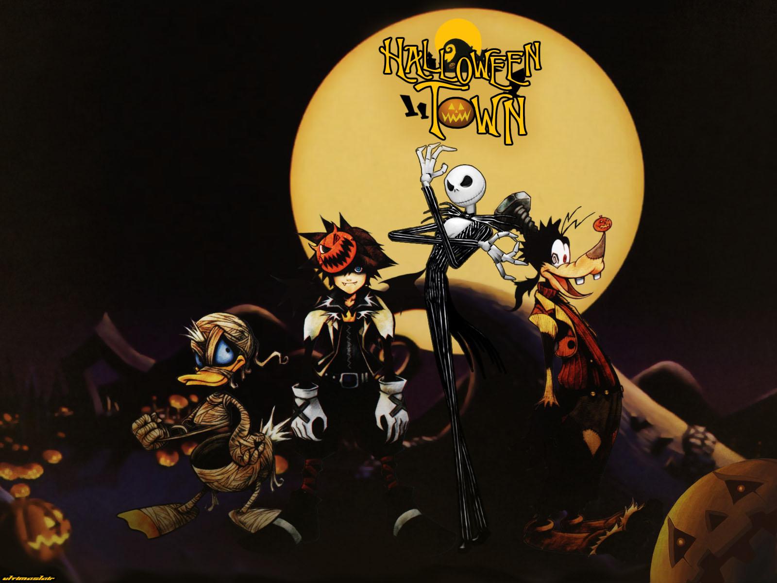 Kingdom Hearts Wallpaper: Halloween Town