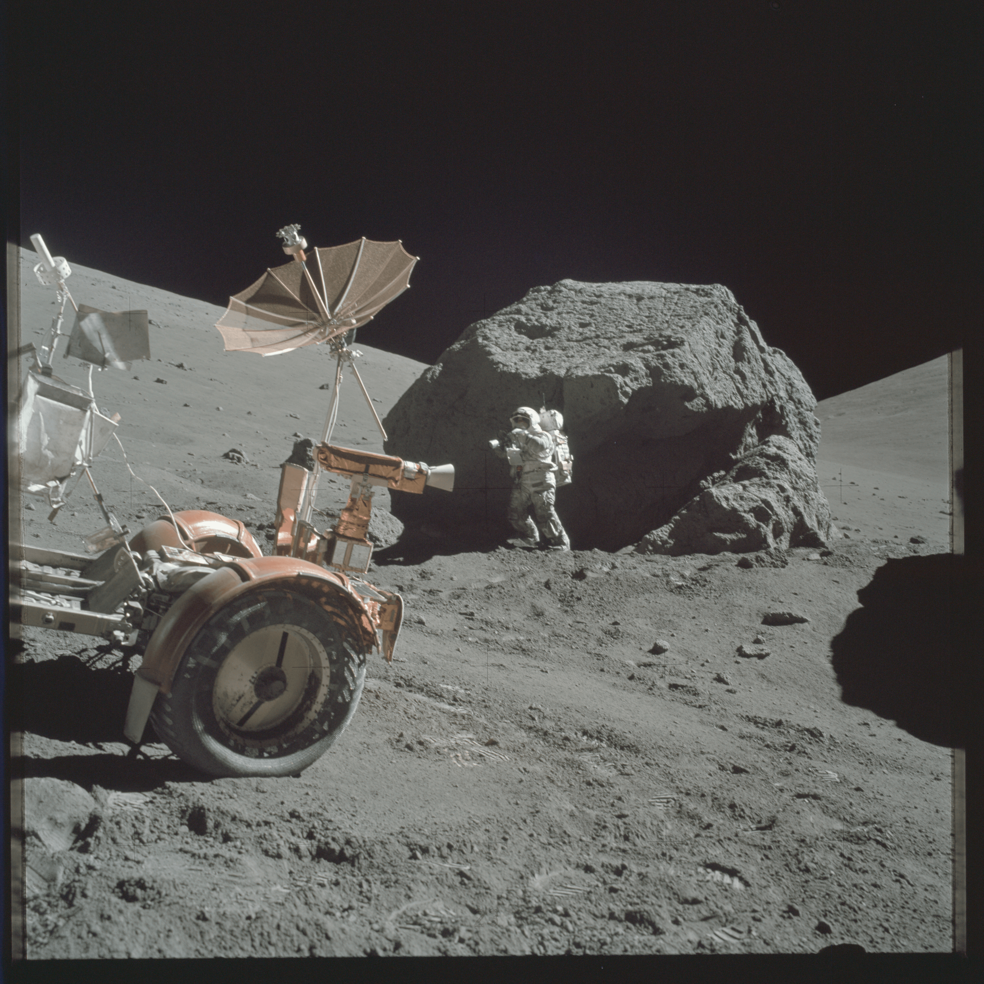 Over 8,400 image from NASA's Moon missions are now on Flickr