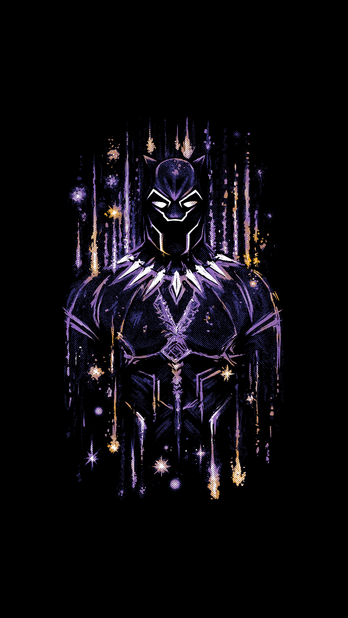 Black  Panther  Neon Wallpapers  Wallpaper  Cave