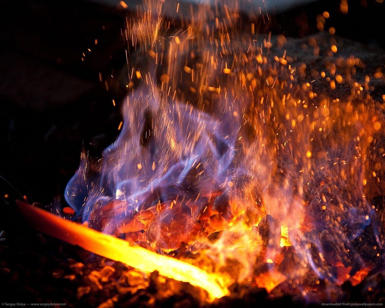 fire ice. Blacksmithing, Blacksmith forge, Forging