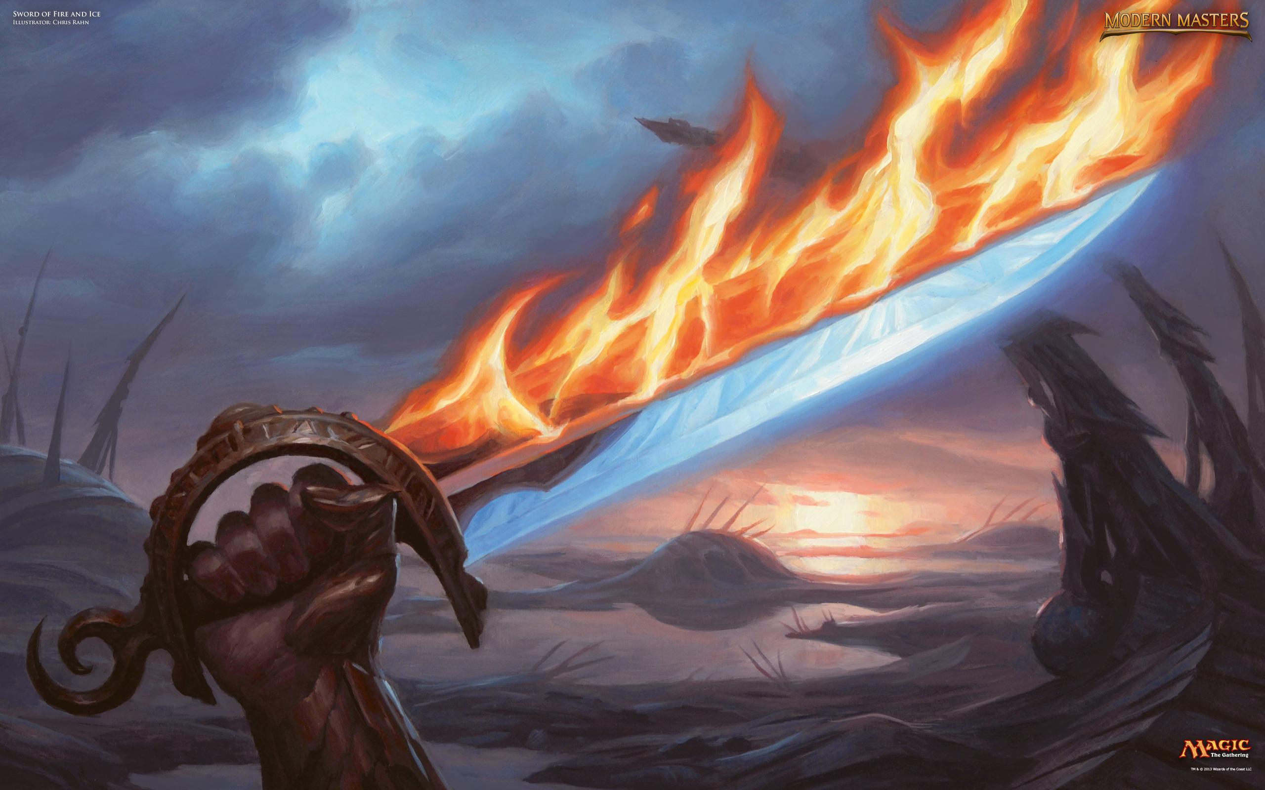 Wallpaper of the Week: Sword of Fire and Ice. MAGIC: THE GATHERING