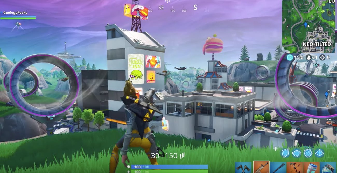 Fortnite' Season 9 Map Changes: Neo Tilted Towers, Sky Platforms