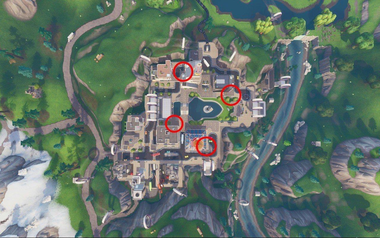 Fortnite Season Week 10 Challenge: Where to find different public