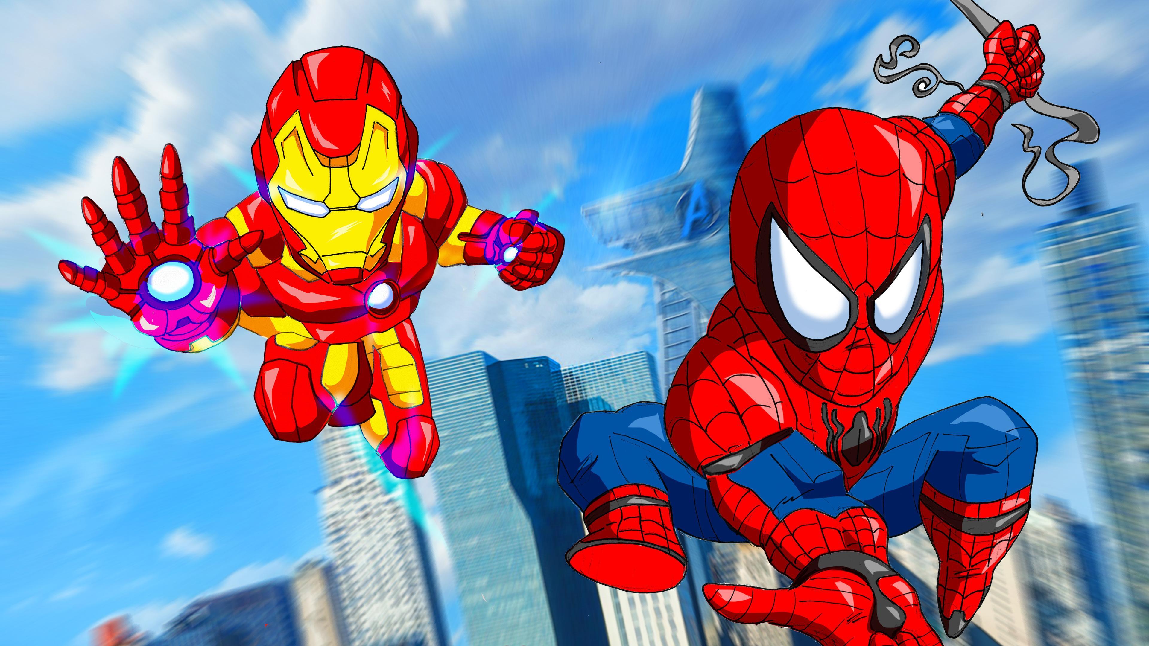 Spider-Man And Iron Man Wallpapers - Wallpaper Cave