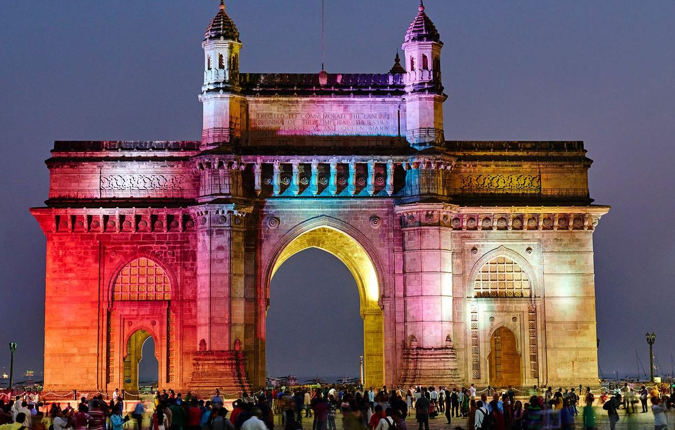 Wallpaper people, India, architecture, Mumbai, India Gate image