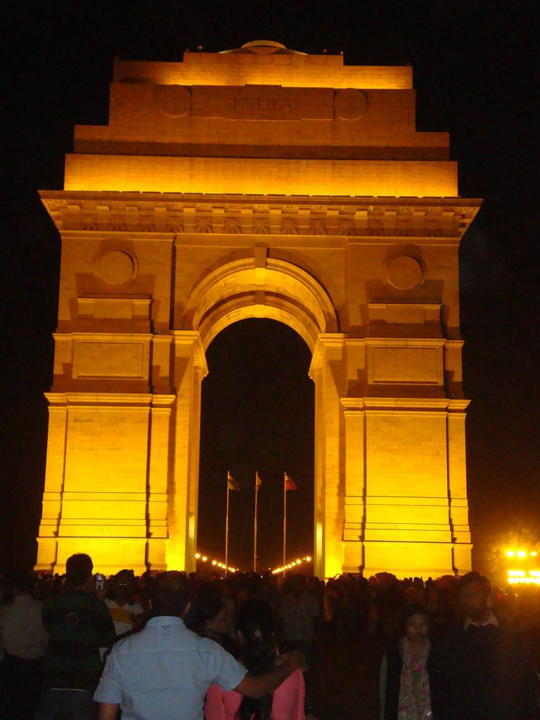 India Gate New Delhi. The India Gate All India War Memoria
