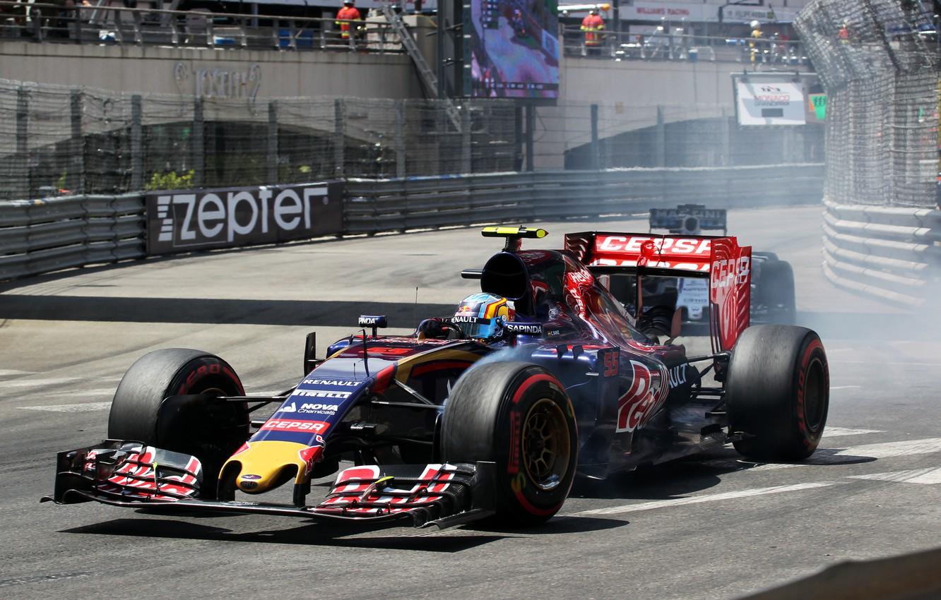 Wallpaper Formula SRT Scuderia Toro Rosso, Carlos Sainz Jr