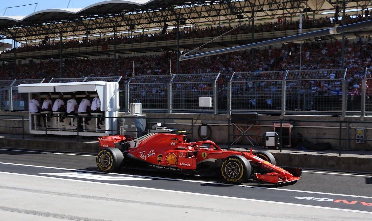 Trackside Hungarian Grand Prix