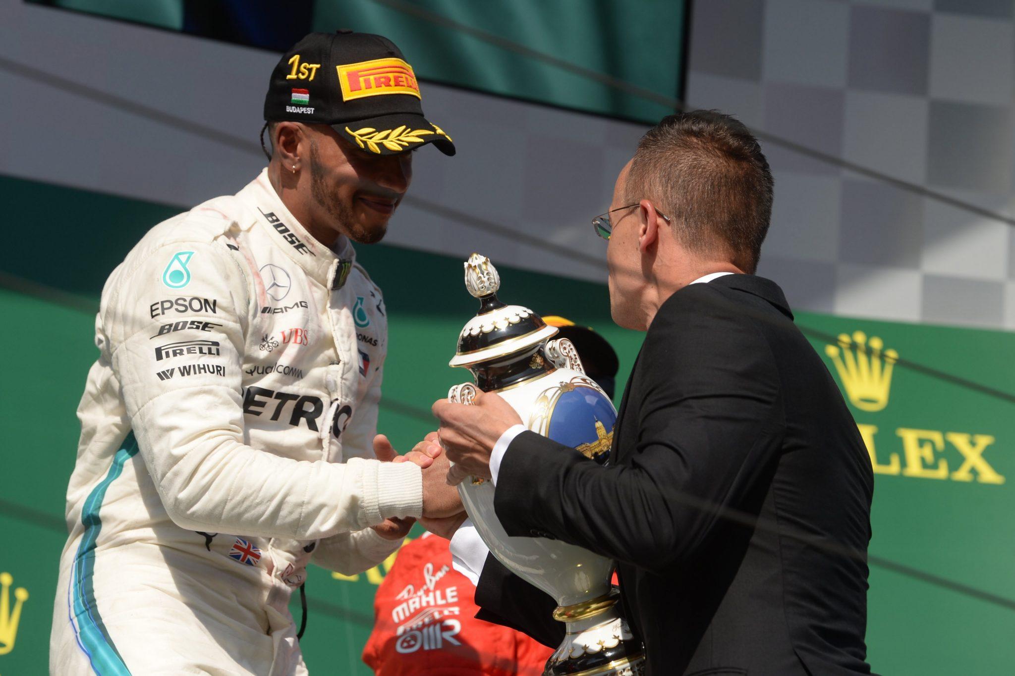 Hamilton Wins F1 Hungarian GP, Developments to Start at Hungaroring