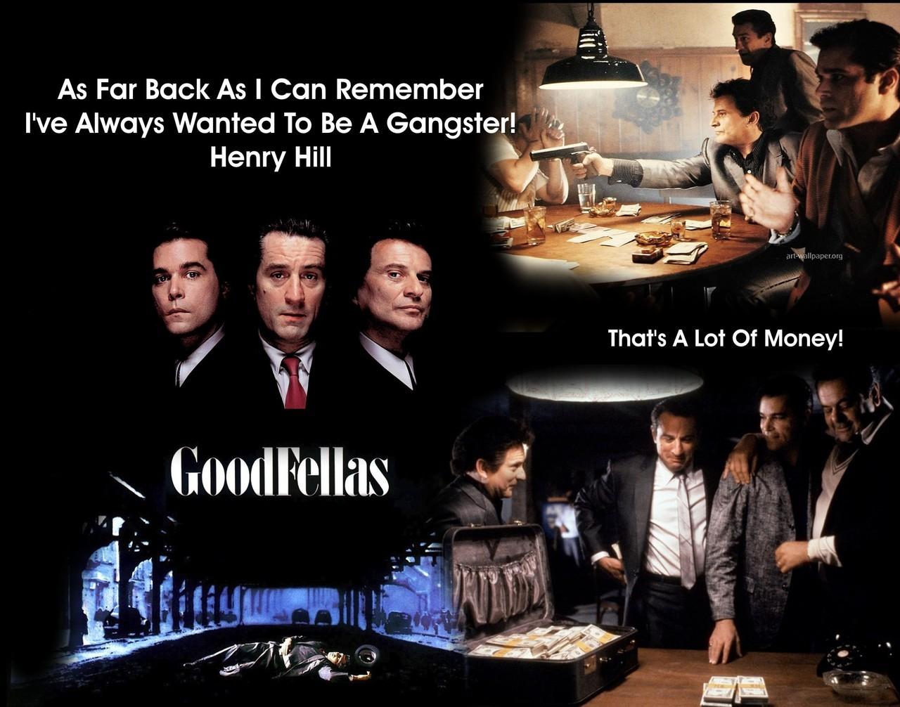Famous Quote Poster Goodfellas As Far Back As I Can Remember I've