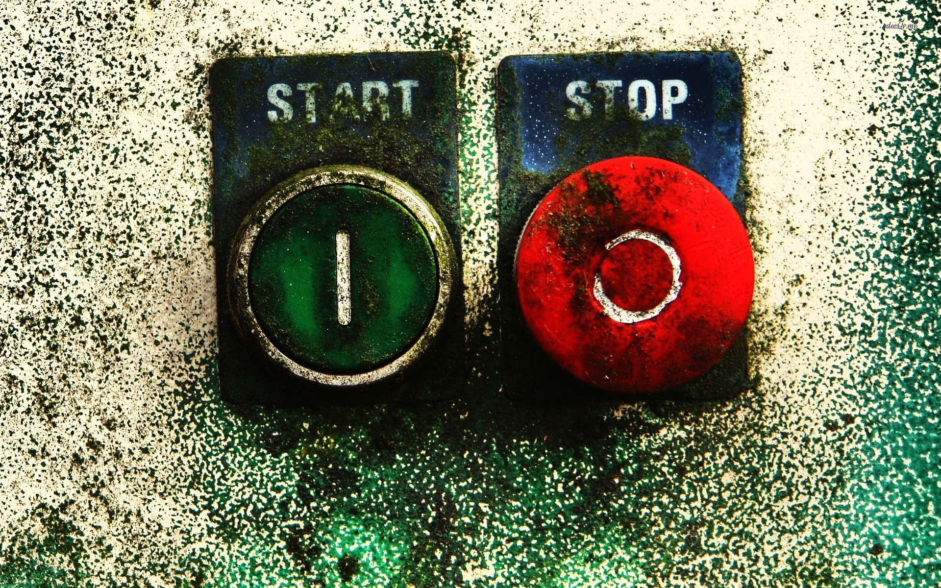Start and stop button wallpaper Art wallpaper