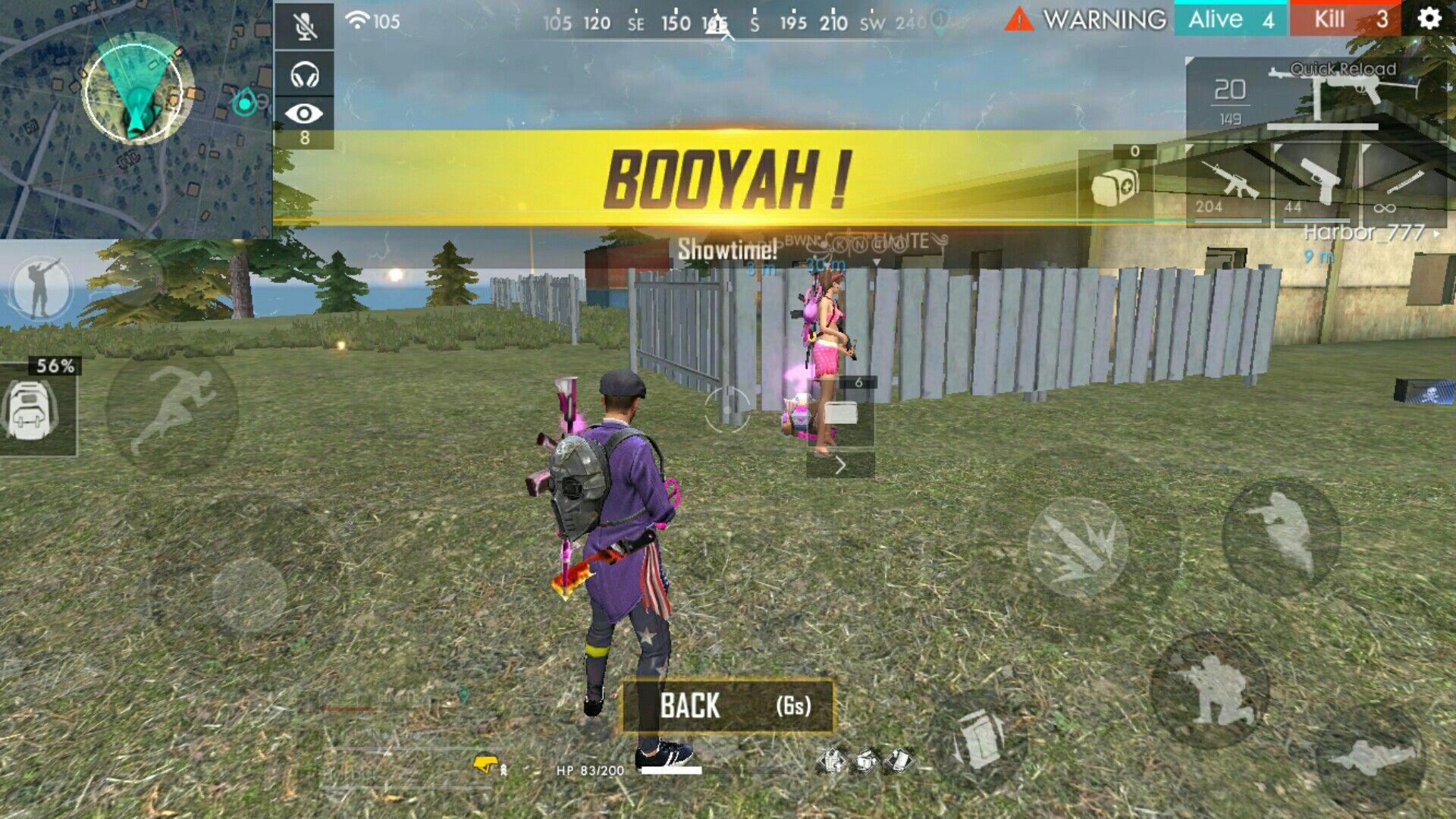 booyah free fire