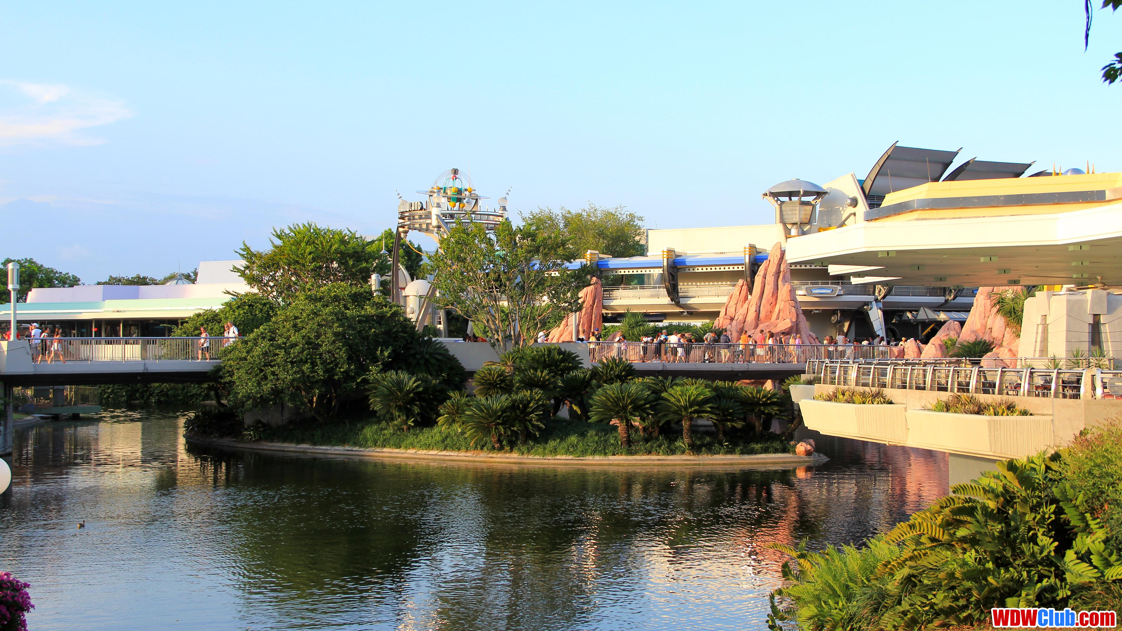 Magic Kingdom Tomorrowland 4K Wallpaper