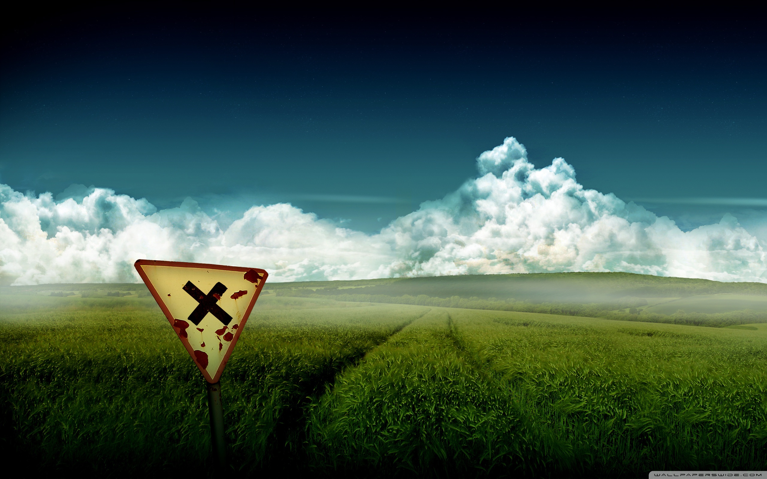 Artistic Wheat Field ❤ 4K HD Desktop Wallpaper for 4K Ultra HD TV