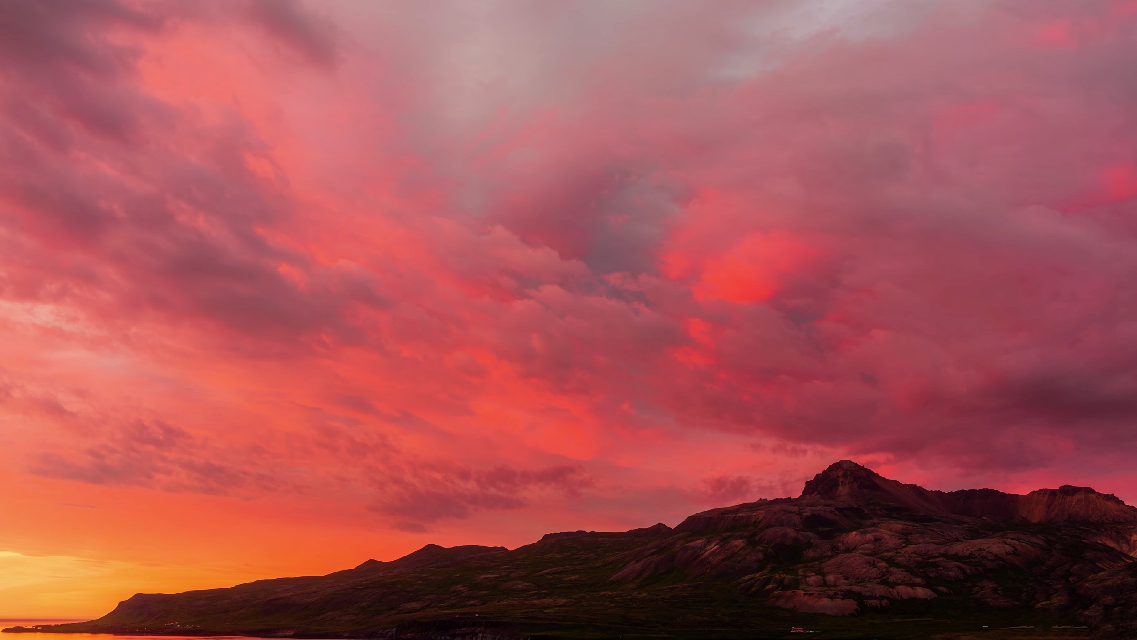 4K Colorful Sunset Wallpaper, HD Nature 4K Wallpaper, Image
