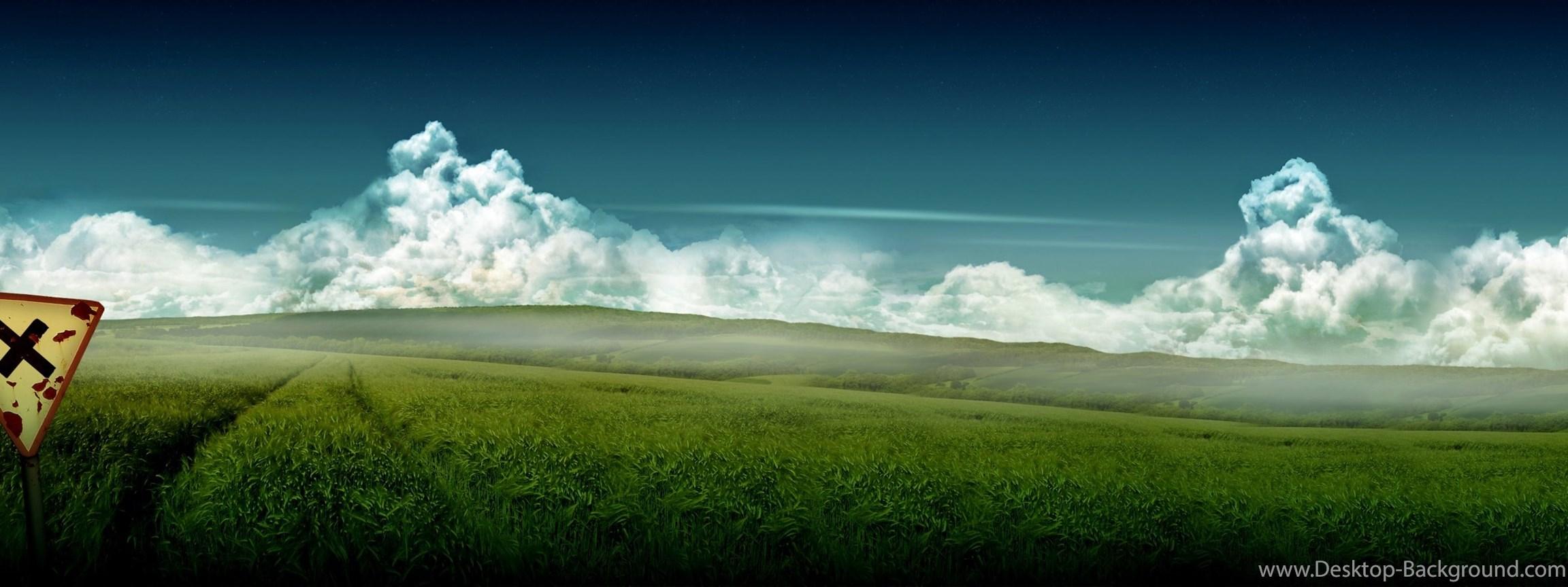 Artistic Wheat Field HD Desktop Wallpaper, High Definition