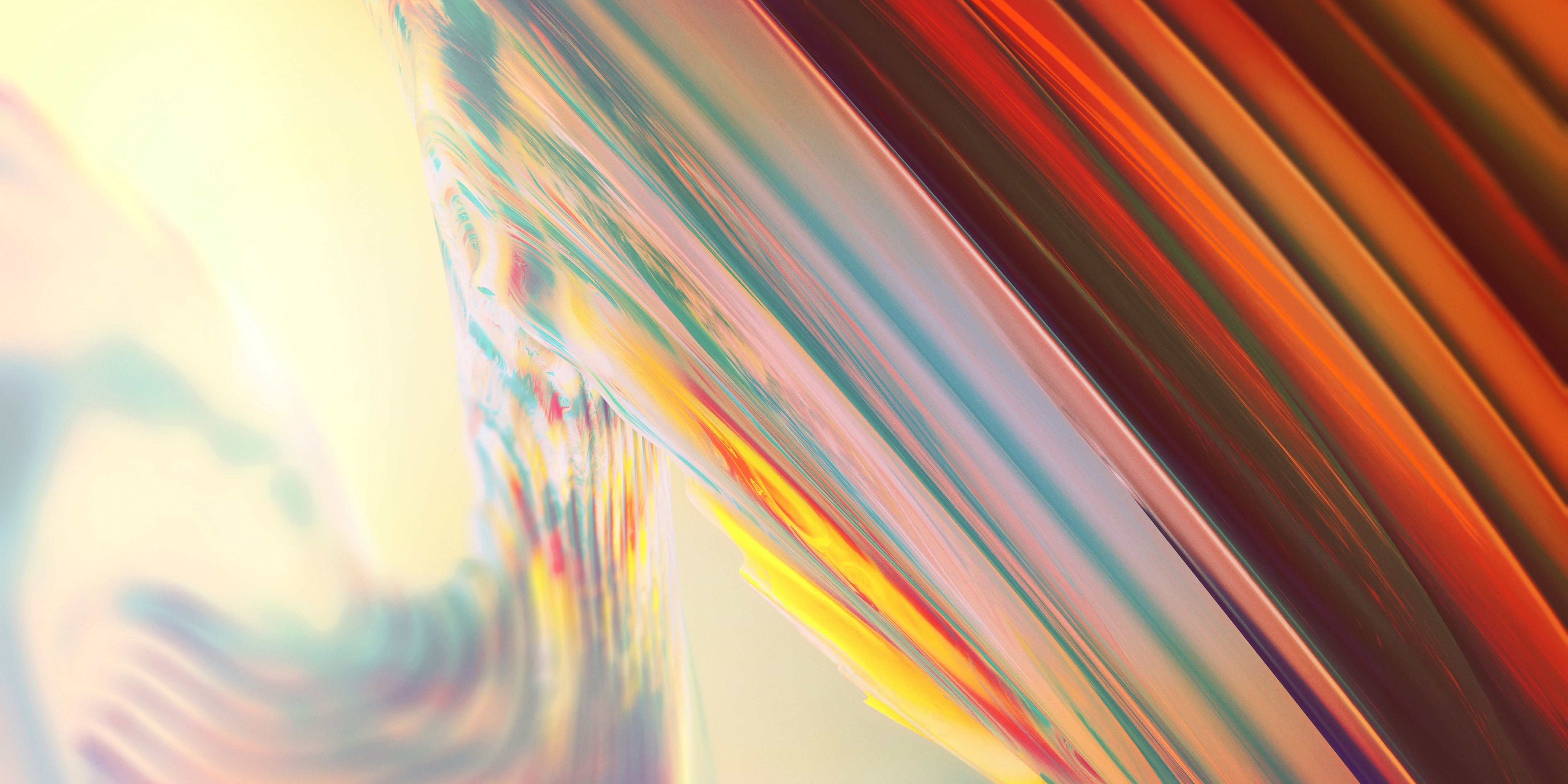 Waves Abstraction Colored Lines 4k Wallpaper and Free Stock