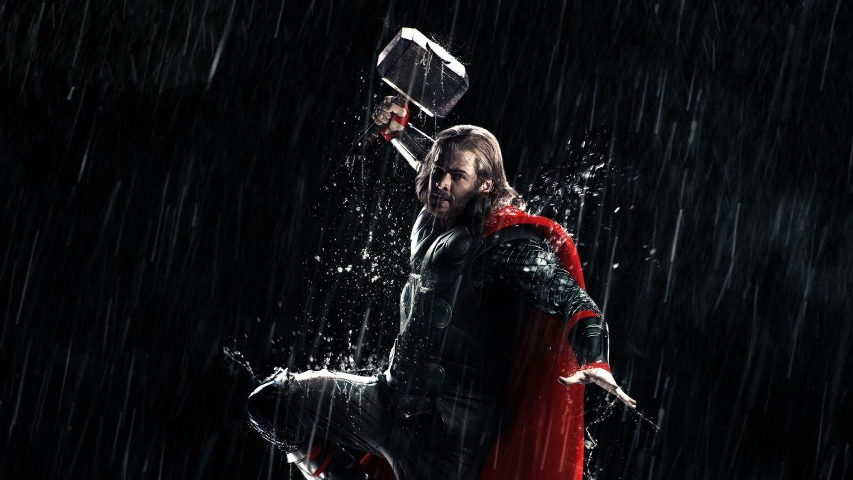 Thor With Hammer Wallpapers - Wallpaper Cave