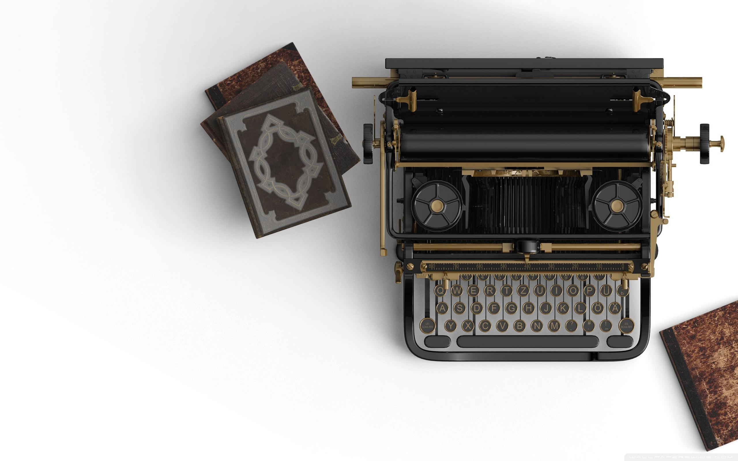 Vintage Typewriter Aesthetic ❤ 4K HD Desktop Wallpaper for 4K Ultra