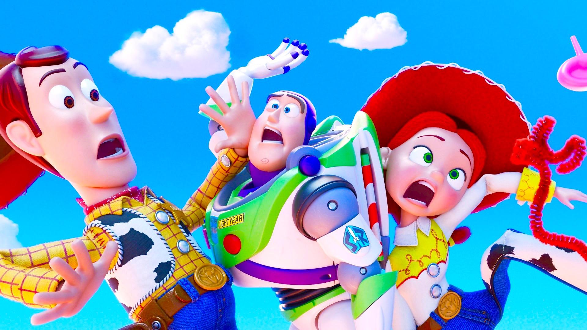 Movie Toy Story 4 Woody Jessie Buzz Lightyear HD Wallpaper