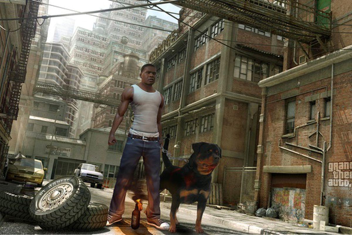 Train Franklin's mutt with Grand Theft Auto 5 app iFruit