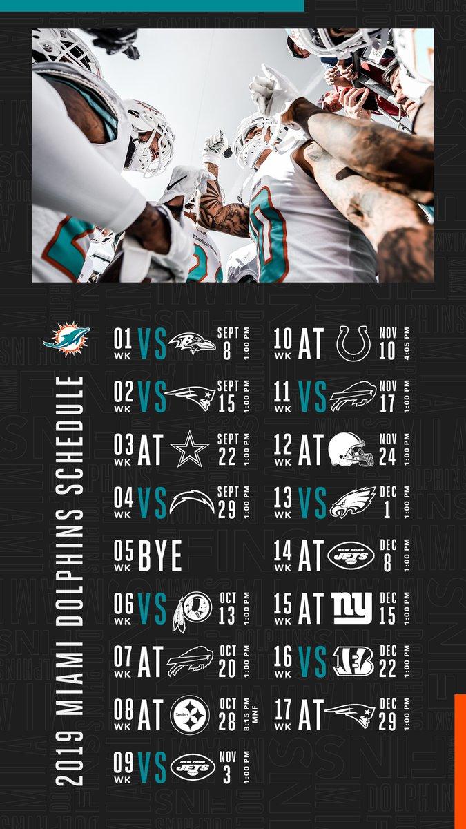 Miami Dolphins 2019 season is approaching. Get