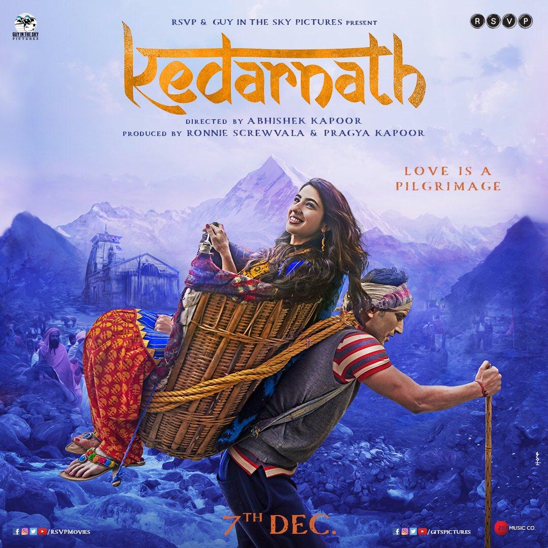 Kedarnath Movie HD Poster Wallpaper & First Look Free on Coming