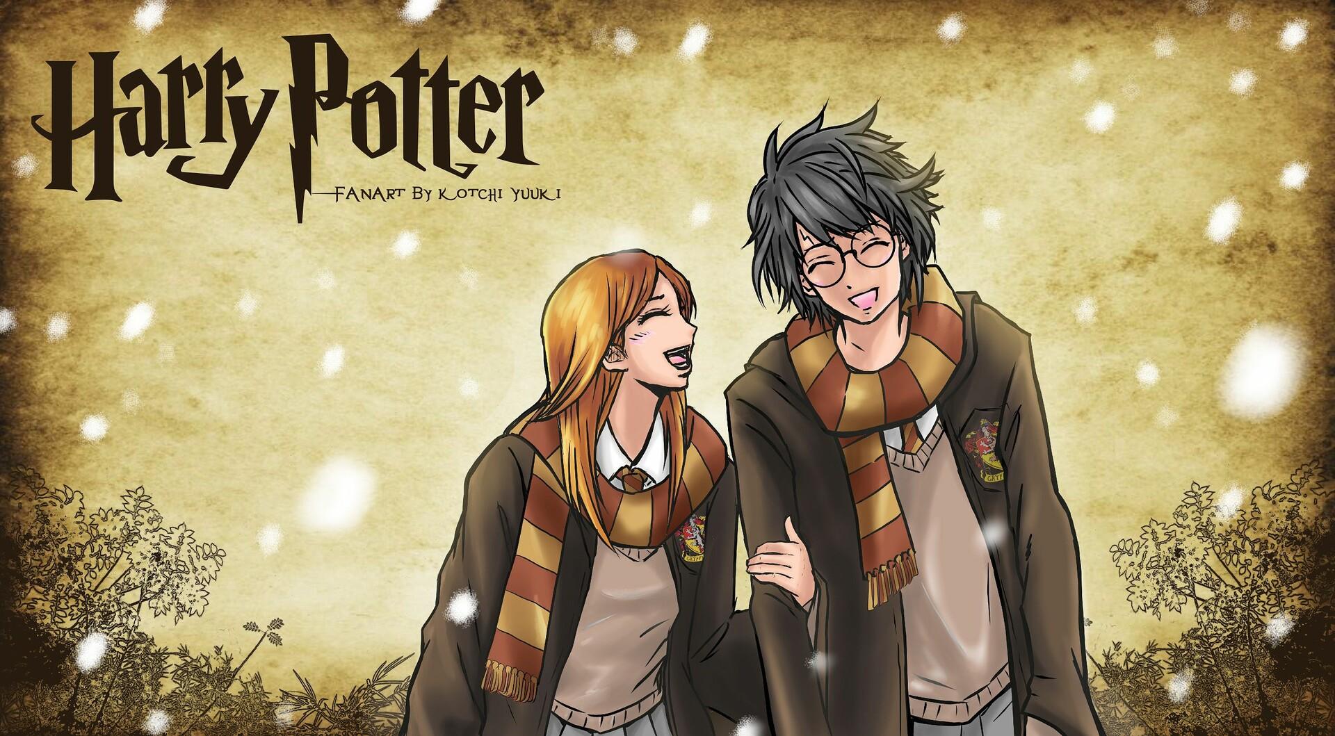 Harry Potter & Ginny Weasley wallpaper, Kotchi Yuuki