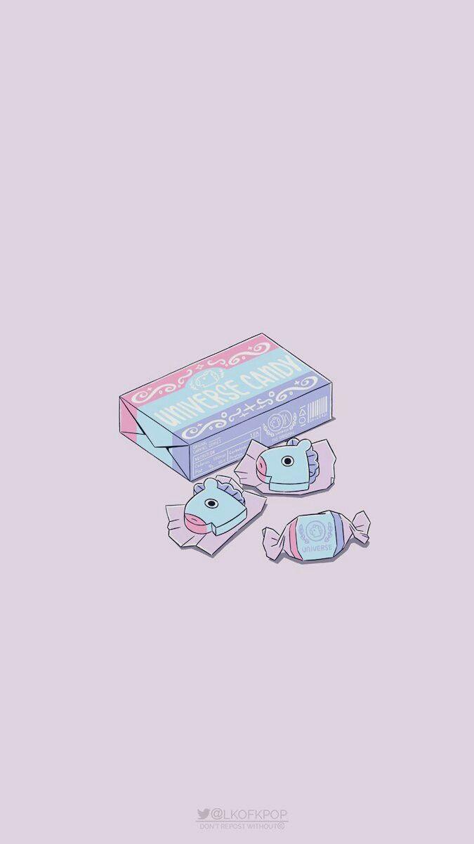 Universe candy. Mang.. BTS21. Soft wallpaper, Aesthetic iphone