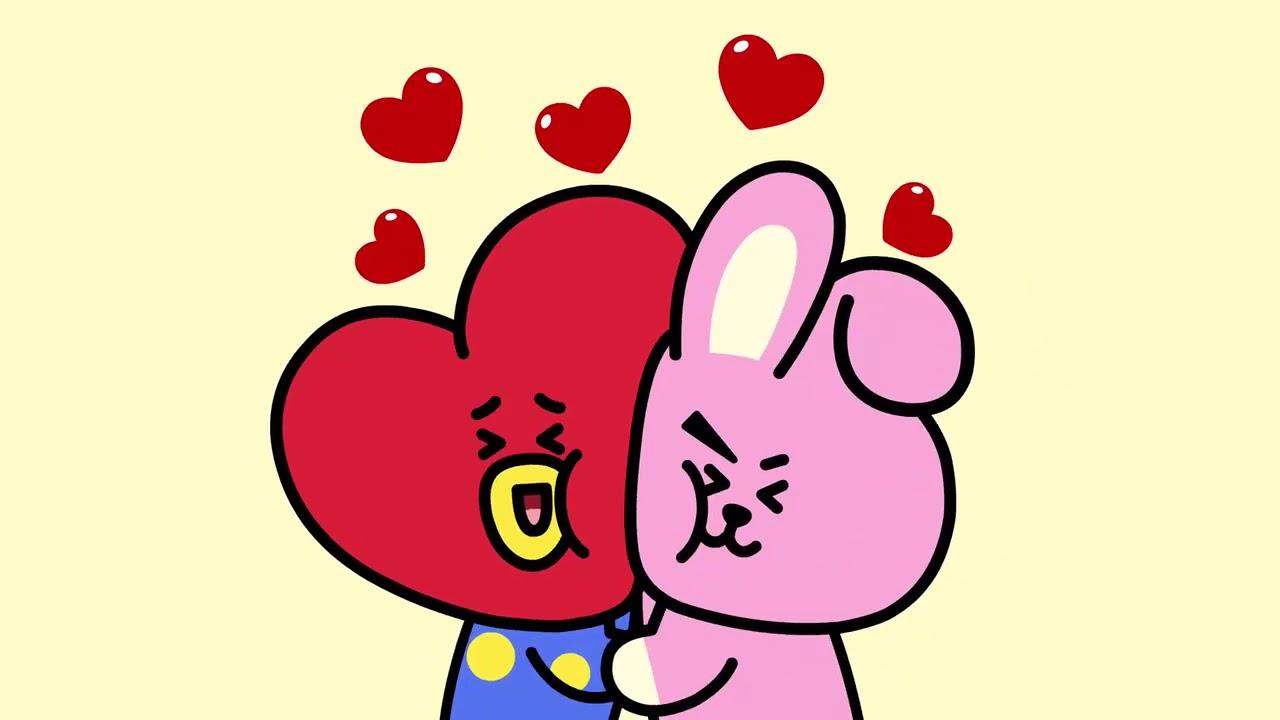 BT21 Tata and Cooky