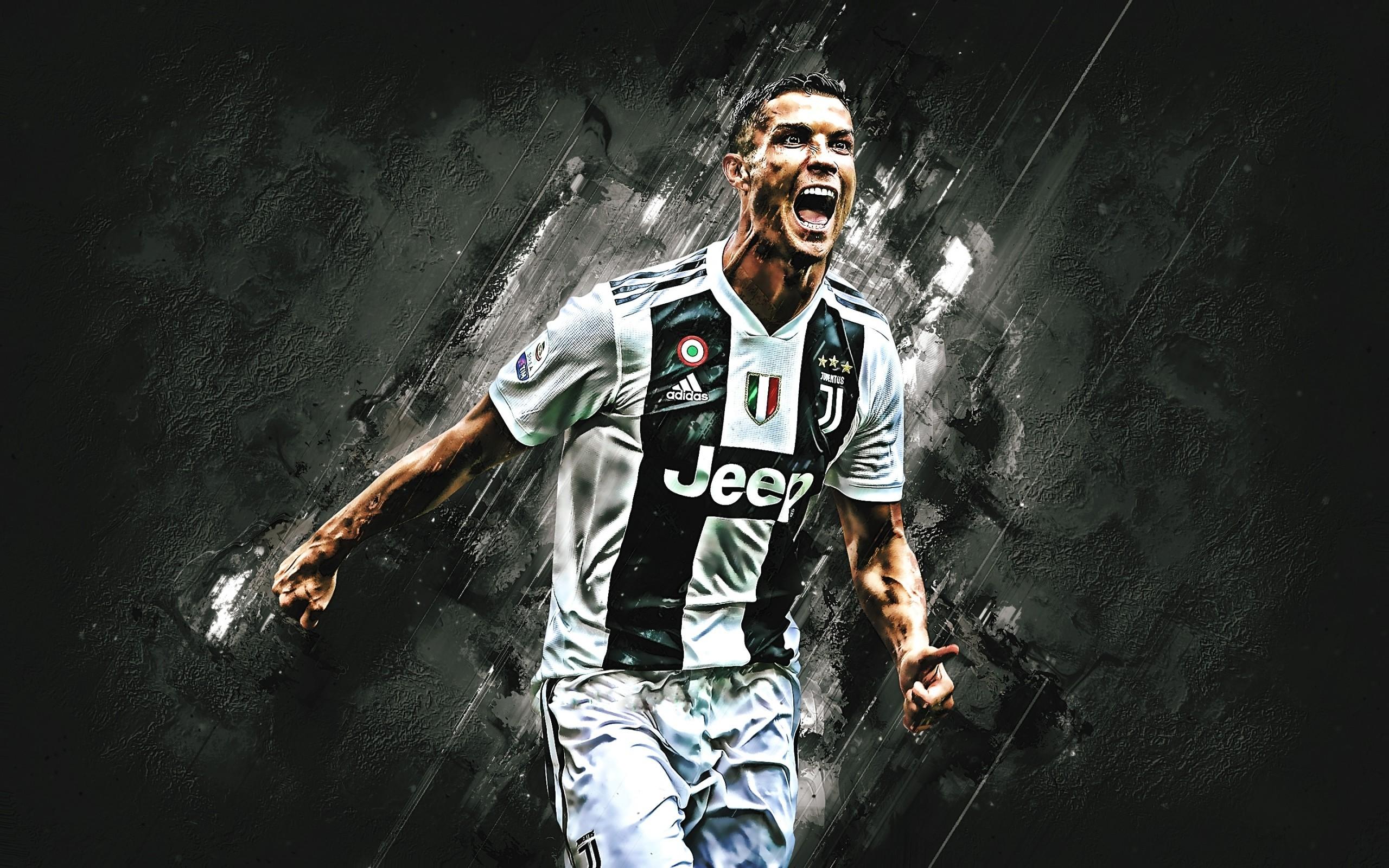 Download 2560x1600 Cristiano Ronaldo, Juventus Fc, Football