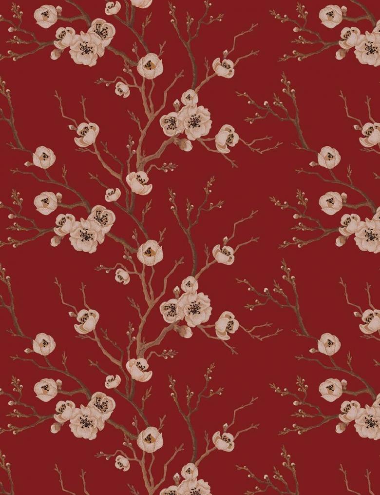 Feathr Floral Tree Wallpaper