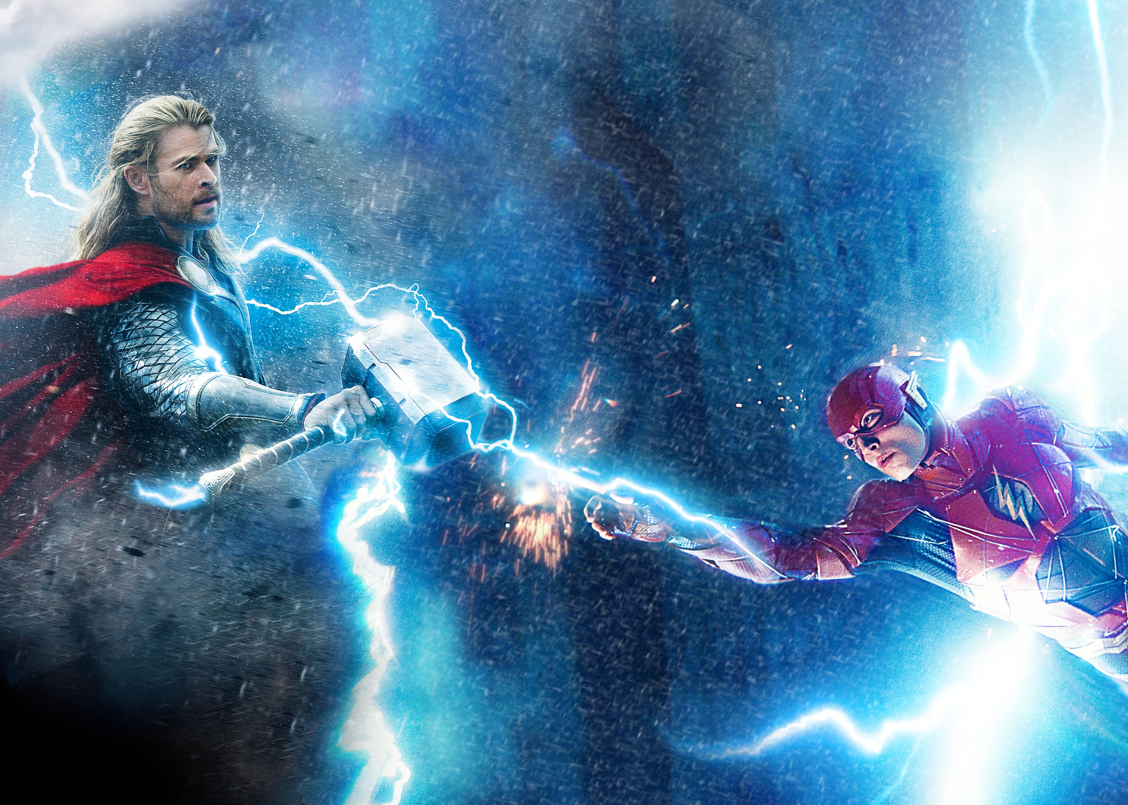 Thor vs The Flash Which lightning would you rather possess?. holy