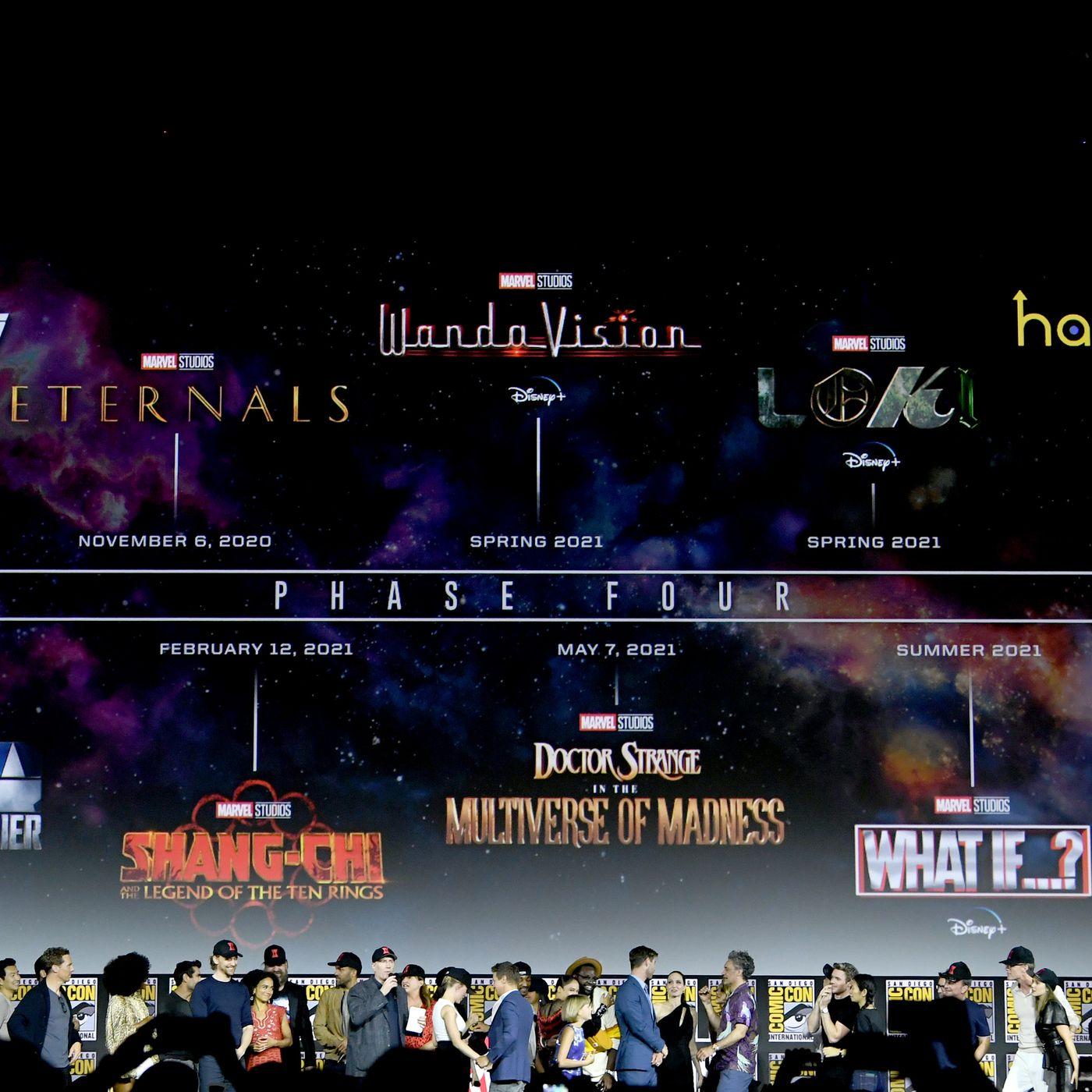 Marvel reveals massive Phase Four film and television plan