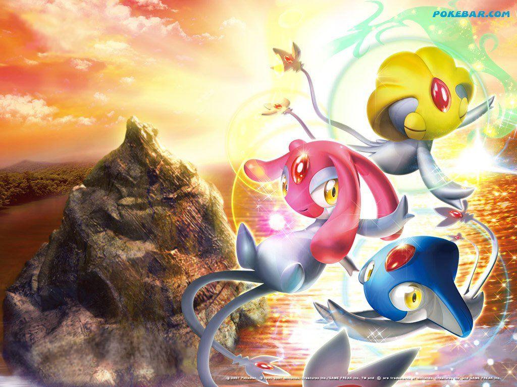 Lake guardians. Pokemon. Pokemon, Pokemon photo, Original pokemon