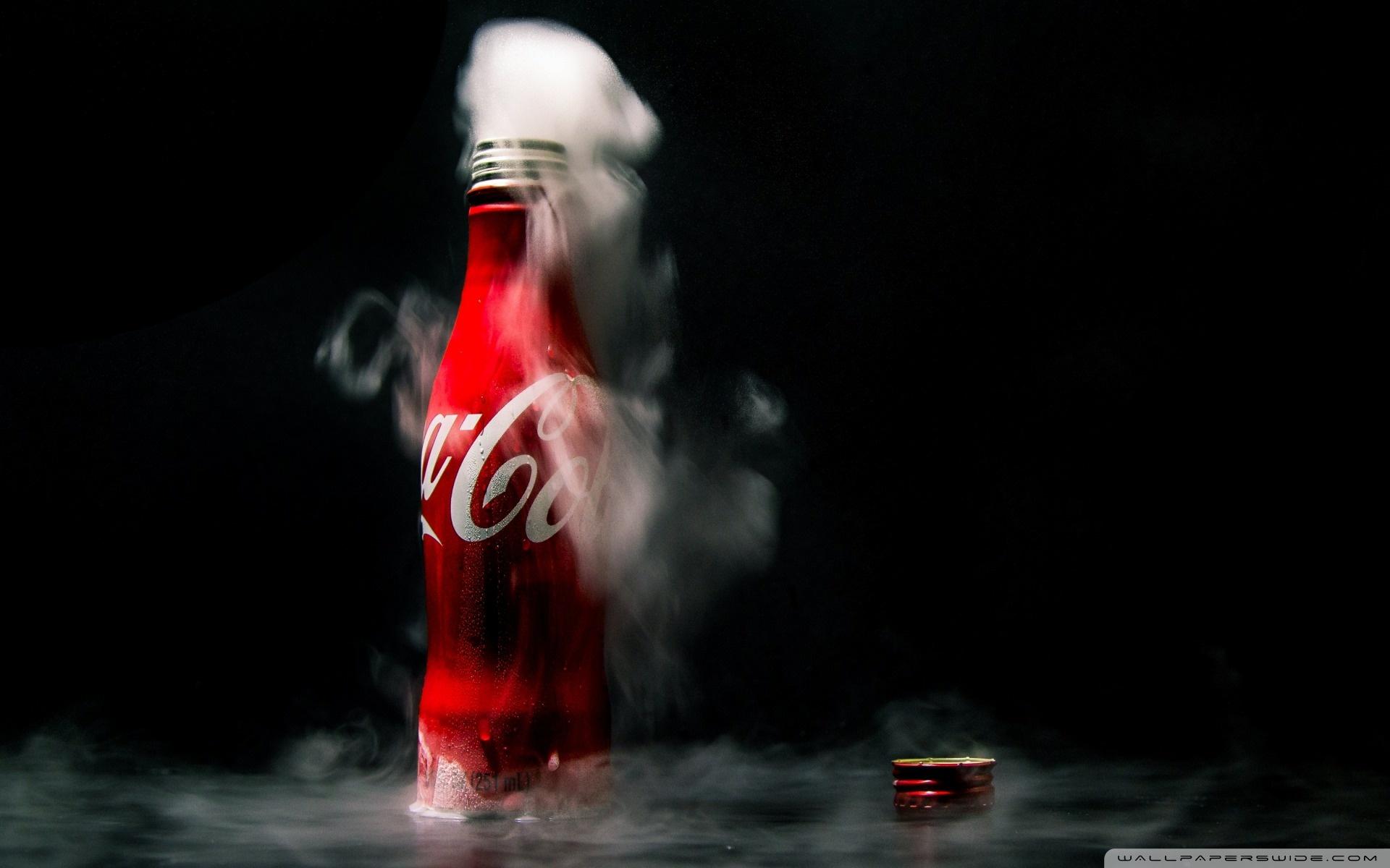 Cold Coca Cola Coke Bottle ❤ 4K HD Desktop Wallpaper For 4K Ultra