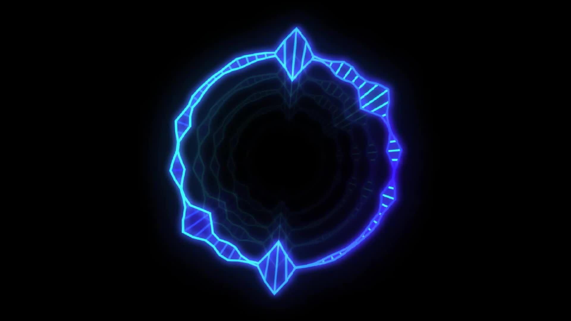 Abstract Blue Ring Wallpapers Wallpaper Cave