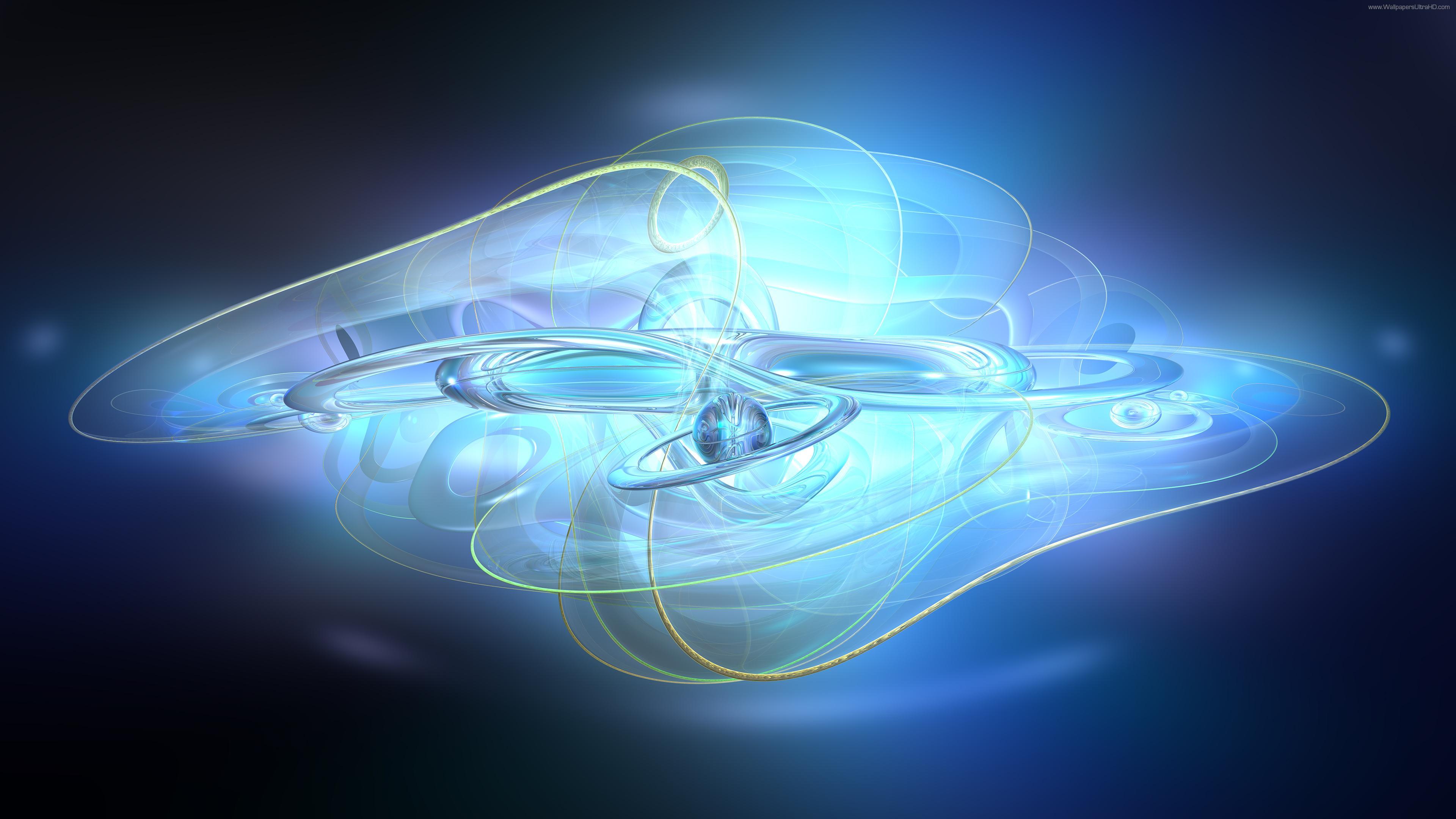 Abstract Blue Ring Wallpapers Wallpaper Cave