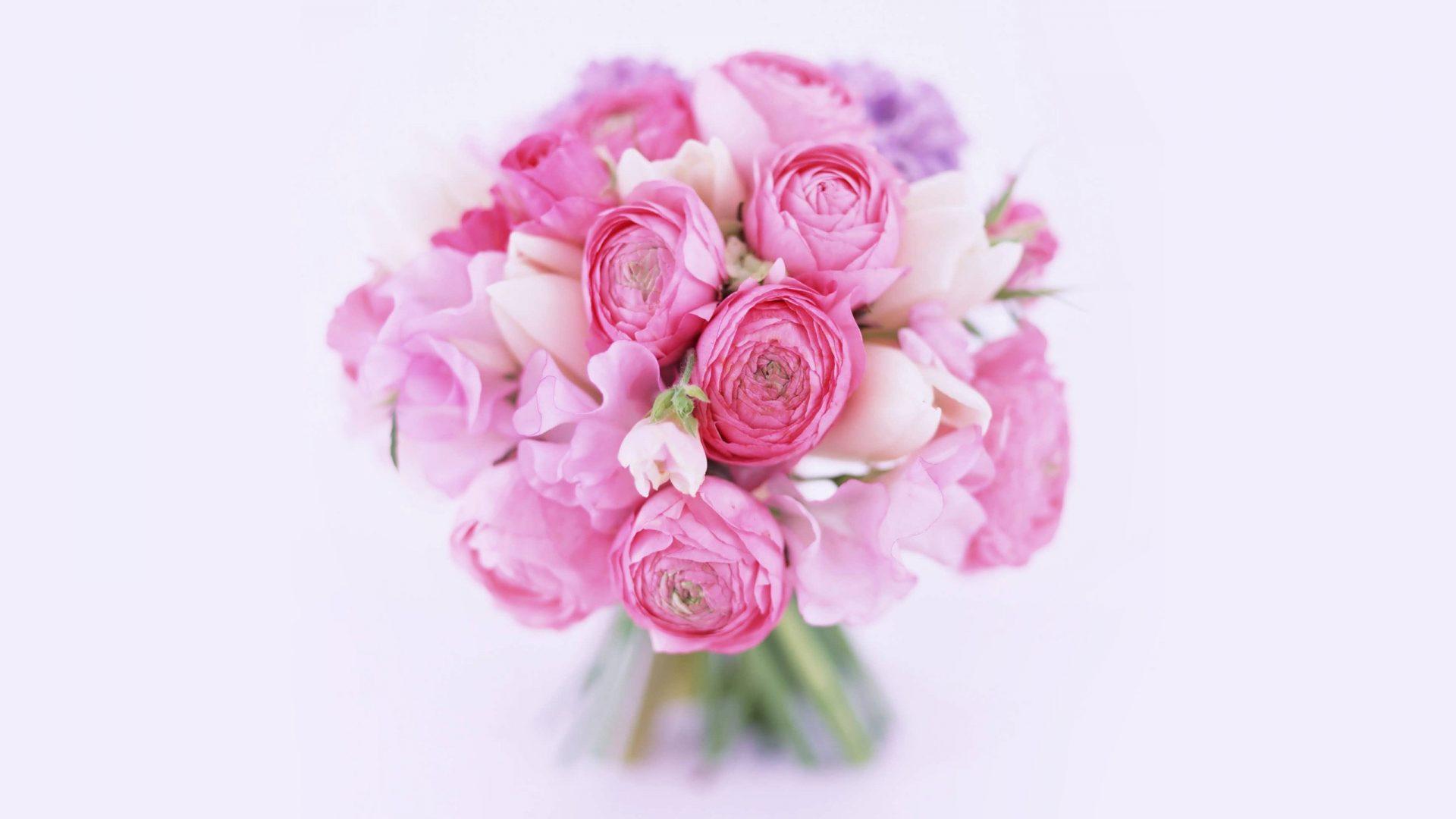 Flower: Pink Peonies Bouquet Flowers Spring Beautiful Flower