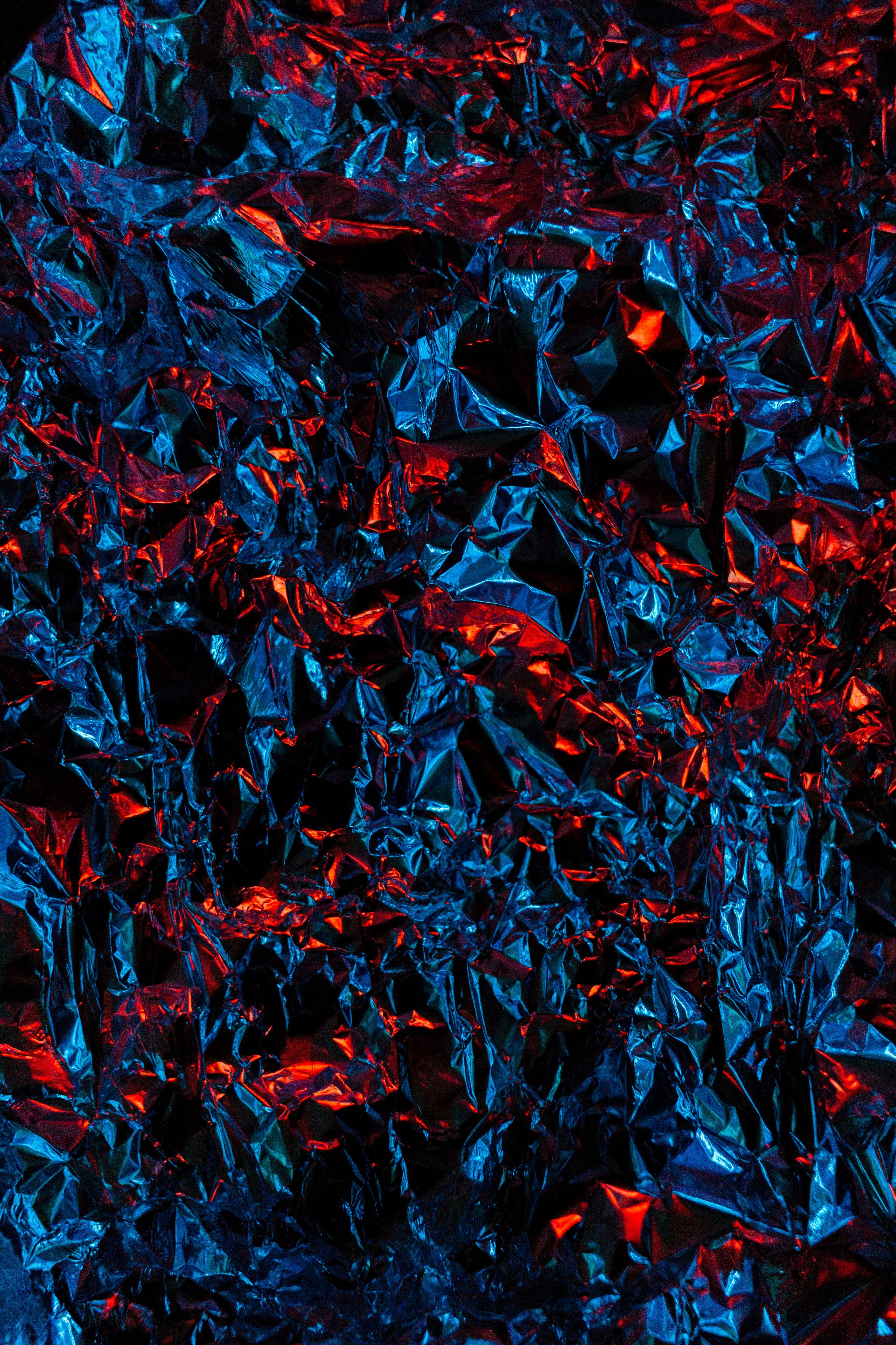 Foil Shine Light Blue Red , Image, HD Wallpaper