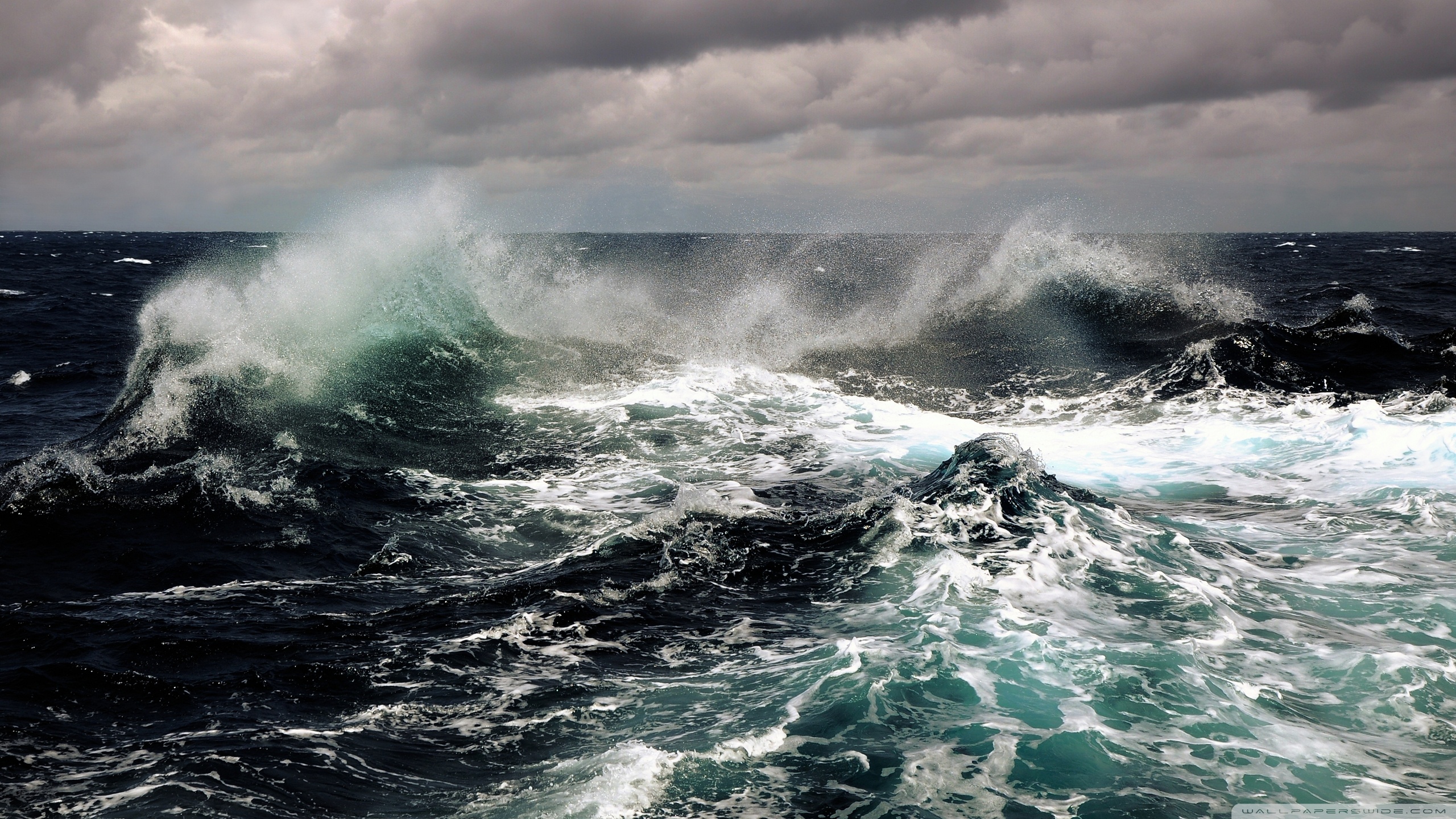 Stormy Ocean ❤ 4K HD Desktop Wallpaper for • Dual Monitor Desktops