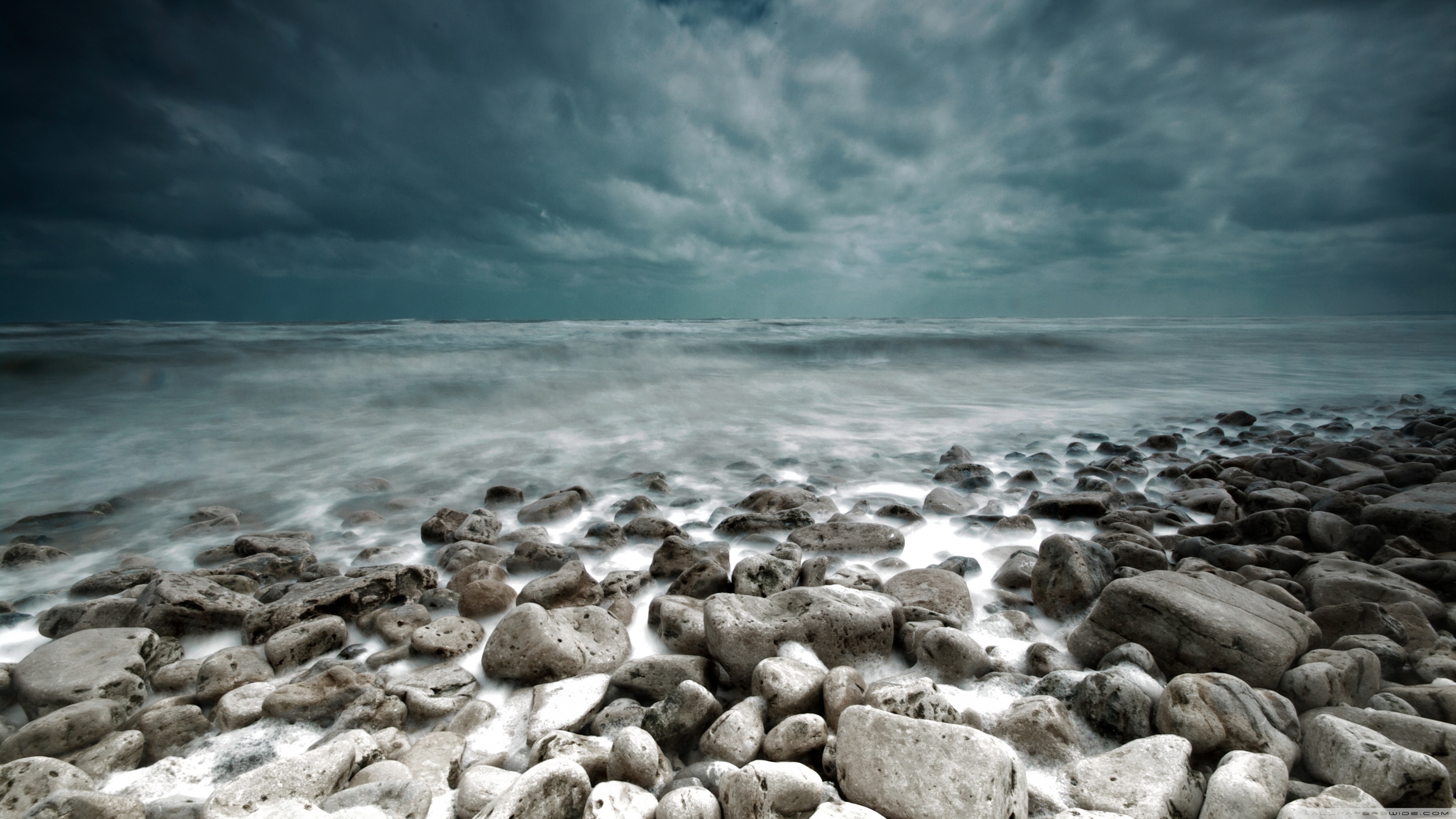 Stormy Sea ❤ 4K HD Desktop Wallpaper for • Dual Monitor Desktops