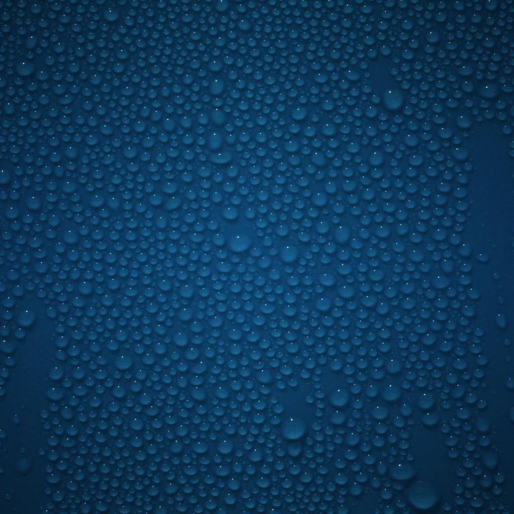 Blue Water Drops iPad wallpaper. Tablet wallpaper and background