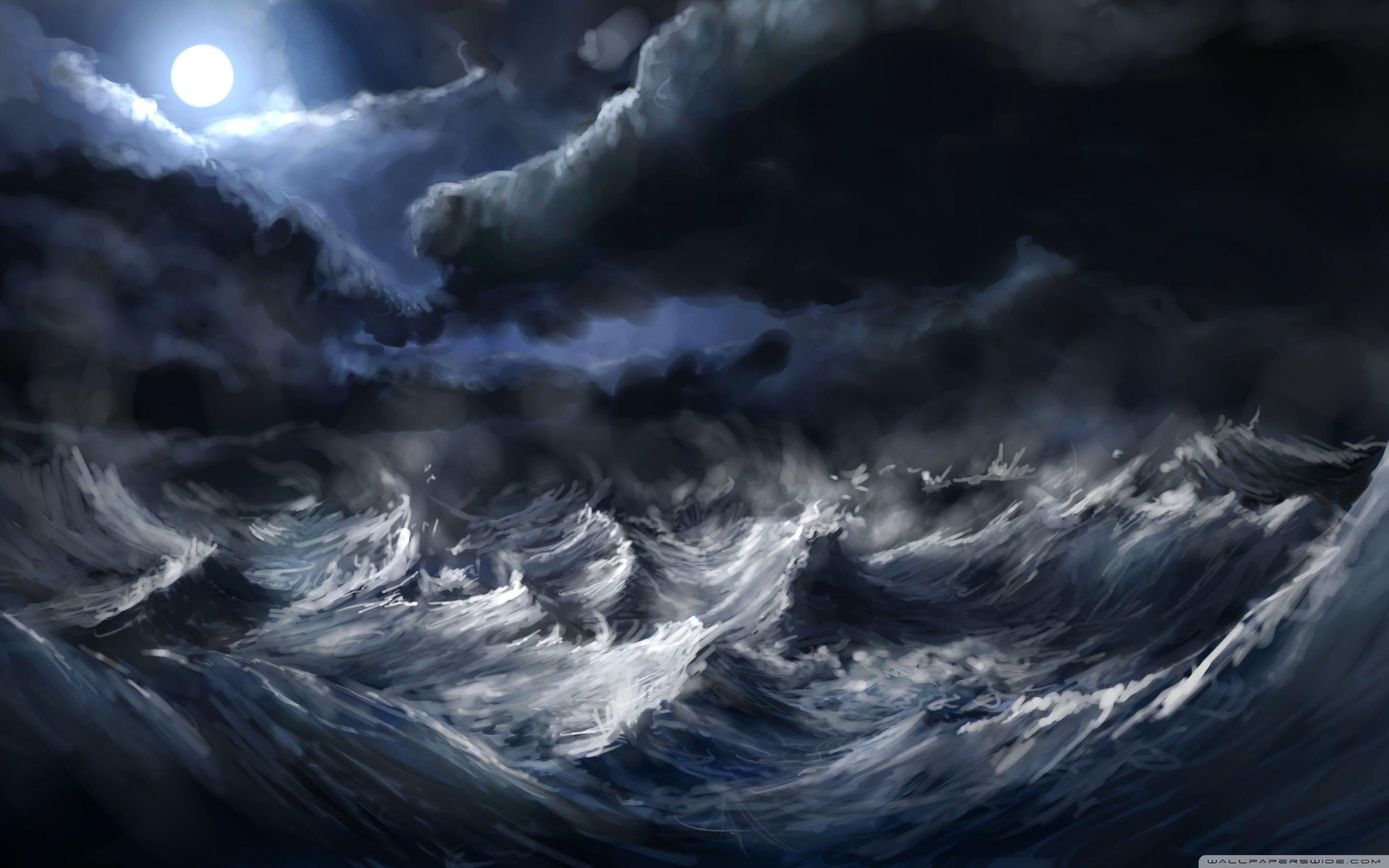 awesome Stormy Sea Desktop Image. AmazingPict.com